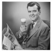 冷えたビール タイル (正面)