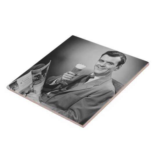 冷えたビール タイル (側面)