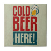 冷えたビール タイル (正面)