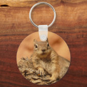 冷えた地面リス キーホルダー (正面)