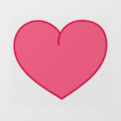 冷えポップ・アートのた雰囲気の中での愛 ウィンドウサイン (シート)