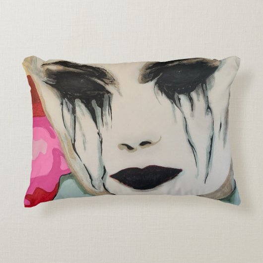 『冷え絵を描て』は アクセントクッション (正面)