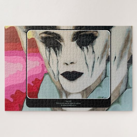 『冷え絵を描て』は ジグソーパズル (横)