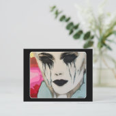 『冷え絵を描て』は ポストカード (スタンド正面)