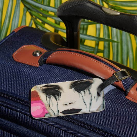 『冷え絵を描て』は ラゲッジタグ (正面インサイチュ3)