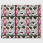 『冷え絵を描て』は ラッピングペーパー (フラット)