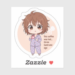 冷おもしろい冷コーヒー母引用文シール シール