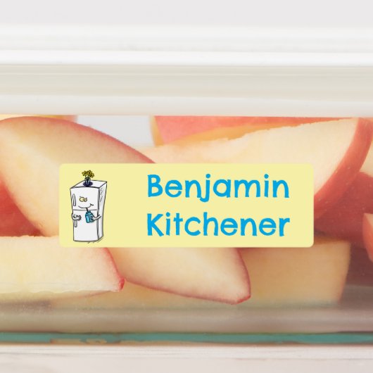 冷おもしろい蔵のパーソナライズされた漫画 ラベル (貼付)