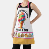 冷たいアイスクリーム エプロン (インサイチュ)