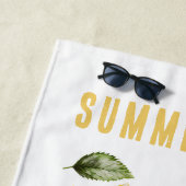 冷たいカラフル氷柱パーソナライズされた。 ビーチタオル (インサイチュ)