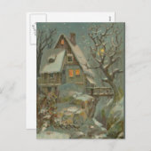 冷たいクリスマスの夜 シーズンポストカード (正面/裏面)