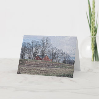 冷たいクリスマスカードから シーズンカード