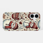 冷たいココア iPhone 16ケース (裏面横)