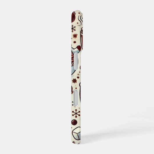 冷たいココア iPhone 16ケース (右側面)