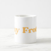 冷たいコーヒー好きの文化を続ける コーヒーマグカップ (中央)