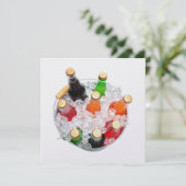 冷たいソーダボトルを楽しむ時間のご案内 招待状 (スタンド正面)