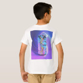 冷たいドリンク Tシャツ (裏面フル)