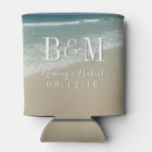 冷たいビーチ結婚式を飲み保続けなければならない 缶クーラー (裏面)