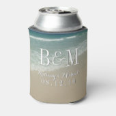 冷たいビーチ結婚式を飲み保続けなければならない 缶クーラー (缶裏面)