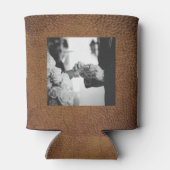 冷たいビールを楽しむためのウェディングギフト 缶クーラー (裏面)