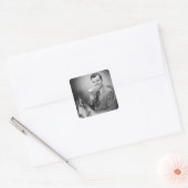 冷たいビール スクエアシール (封筒)