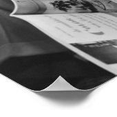 冷たいビール ポスター (角)