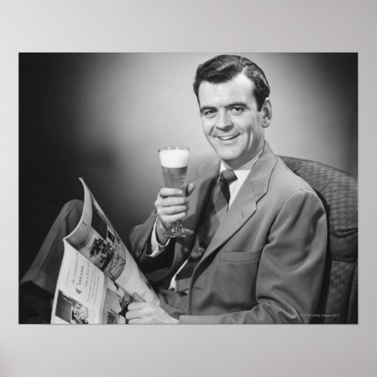 冷たいビール ポスター (正面)