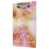 冷たいピンクの空の水色 クリップボード (左)