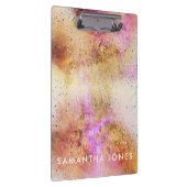 冷たいピンクの空の水色 クリップボード (右)