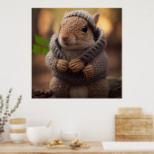 冷たいリス ポスター (キッチン)