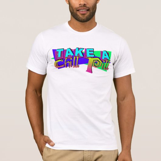 冷たい丸薬を取って下さい Tシャツ (正面)