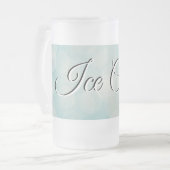 冷たい冷たいすり付きマグカップを飲みお気に入りの物に フロストグラスビールジョッキ (正面左)