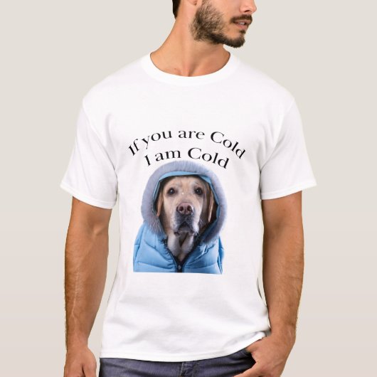 冷たい動物 Tシャツ (正面)