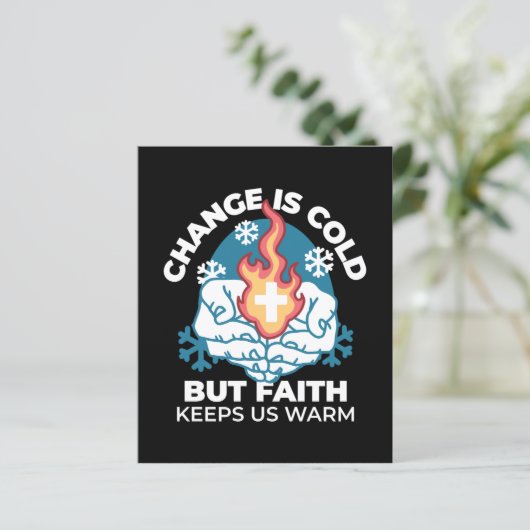 冷たい変化、信仰の火 – クリスチャンやる気を起こさせるス (スタンド正面)