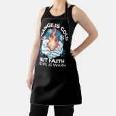 冷たい変化、信仰の火 – クリスチャンやる気を起こさせるス エプロン (インサイチュ)