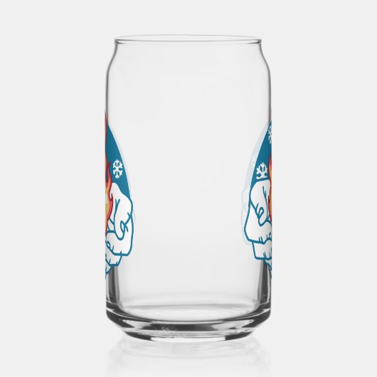 冷たい変化、信仰の火 – クリスチャンやる気を起こさせるス ガラス缶 (左)