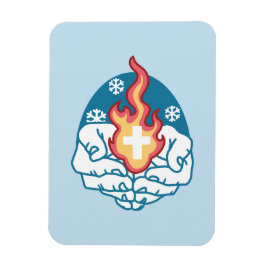 冷たい変化、信仰の火 – クリスチャンやる気を起こさせるス マグネット