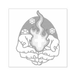 冷たい変化、信仰の火 – クリスチャンやる気を起こさせるス ラバースタンプ