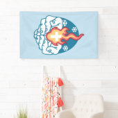 冷たい変化、信仰の火 – クリスチャンやる気を起こさせるス 横断幕 (インサイチュ)