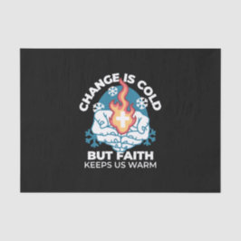 冷たい変化、信仰の火 – クリスチャンやる気を起こさせるス 薄葉紙