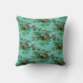 冷たい夏のカエル クッション (裏面)