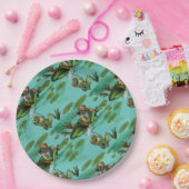 冷たい夏のカエル ペーパープレート (パーティー)