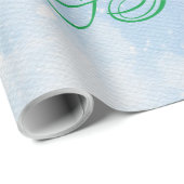 冷たい外カップメリークリスマスハッピーホリデー ラッピングペーパー (ロールコーナー)