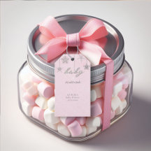 冷たい外グリッタースノーフレークピンク赤ちゃんシャワー