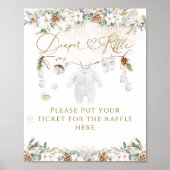 冷たい外側の最も近いライン赤ちゃんシャワーおむつ ポスター (正面)