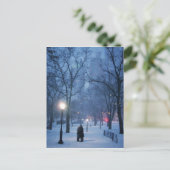 冷たい夜の暖かいキス ポストカード (スタンド正面)