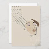 冷たい女 招待状 (正面/裏面)