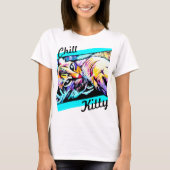 冷たい子猫のflowy上 tシャツ (正面)