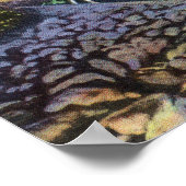 冷たい川橋のモホーク歩道ビュー ポスター (角)