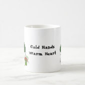冷たい手暖かい心 コーヒーマグカップ (中央)